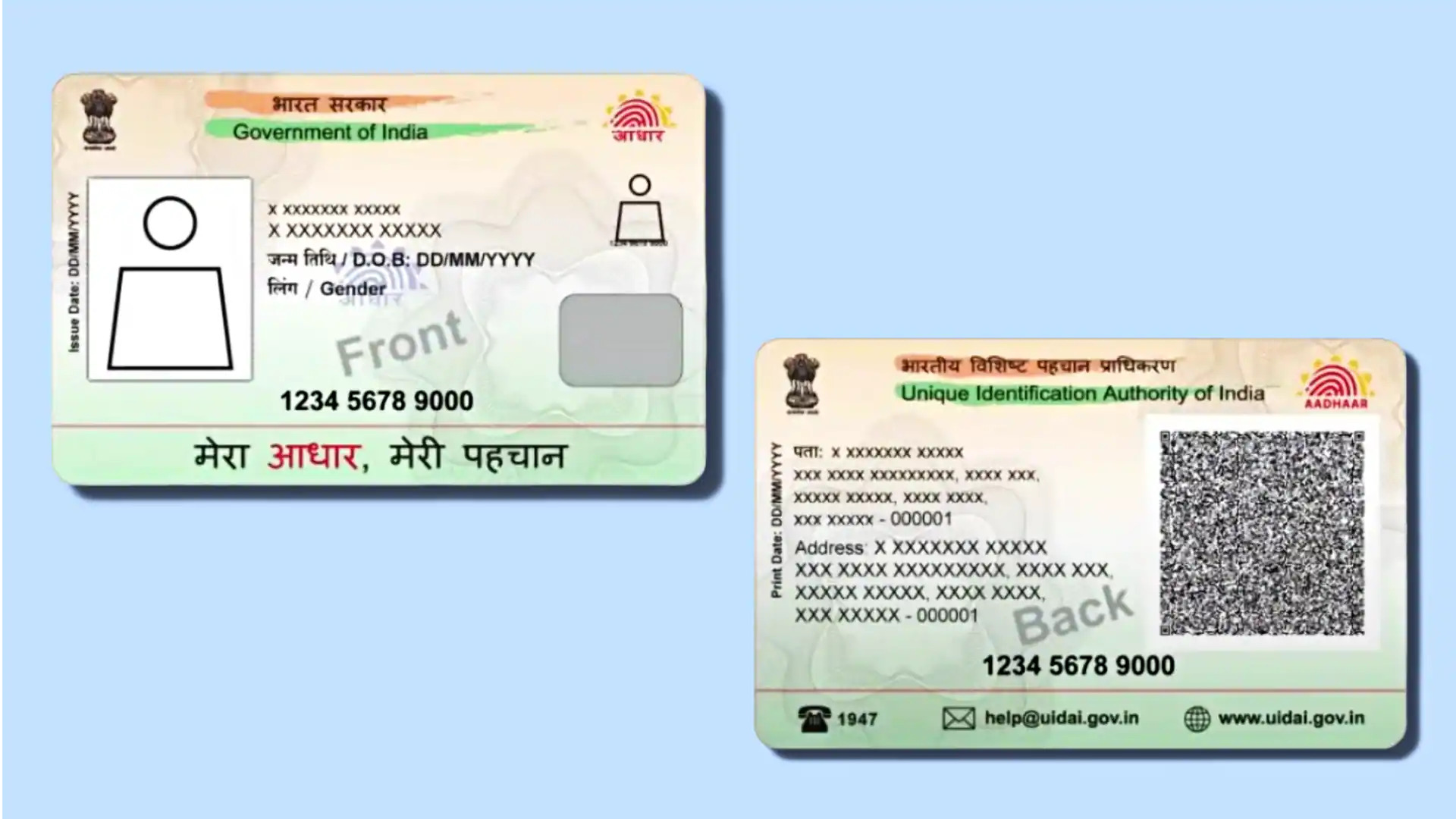 Aadhar PVC Card